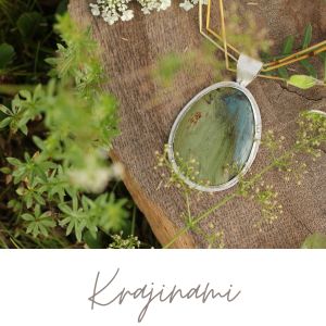 Sperky inspirovane krajinou kvetinove sperky pro vily divozenky carodejky elfi sperky stribrne handmade czechmade ceske sperky rucne vyrobene nausnice puzety nahrdelniky privesky prstynky